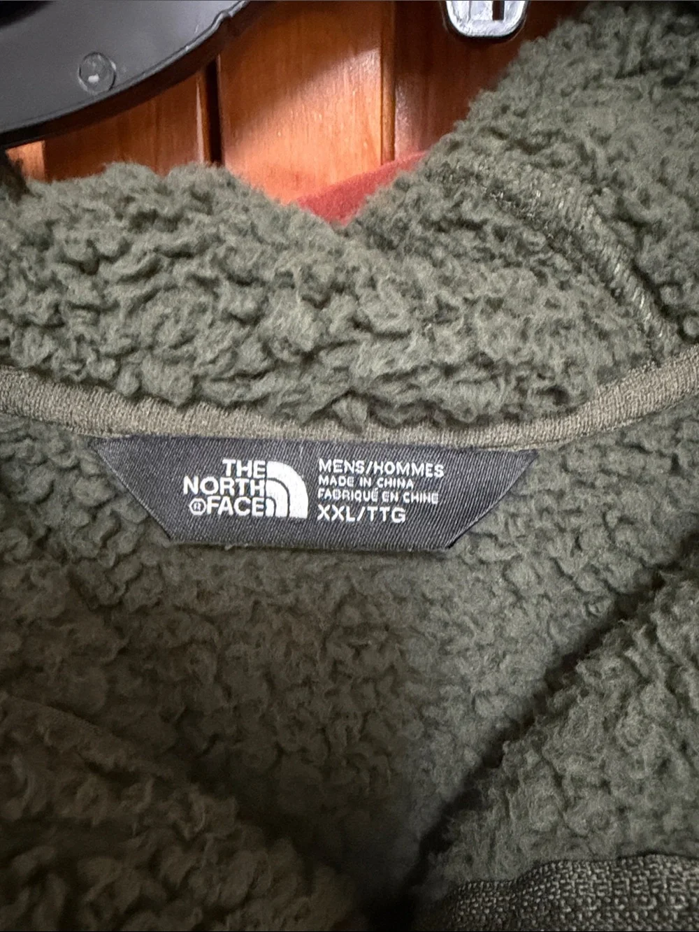 The North Face warm sherpa